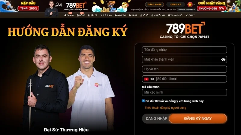 Hướng dẫn đăng ký 789BET chi tiết từ A-Z cho người mới Hướng dẫn đăng ký 789BET chi tiết từ A-Z cho người mới